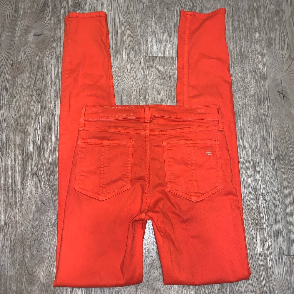 HP π Rag & Bone | Skinny Red Jean - Picture 5 of 6